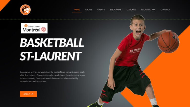 basketball website first