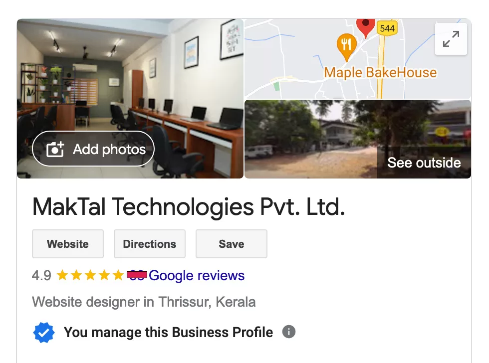 maktal technologies in google